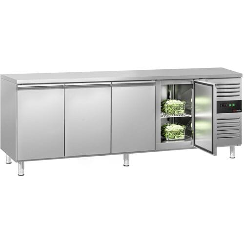 GGM Gastro Kühltisch ECO - 2230x700mm - mit 4 Türen