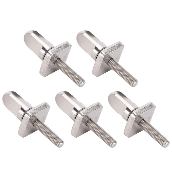 5 Stuks Fin Schroef 316 Roestvrij Staal Accessoire Gereedschap Set Kit voor Surfplank Paddle Board white