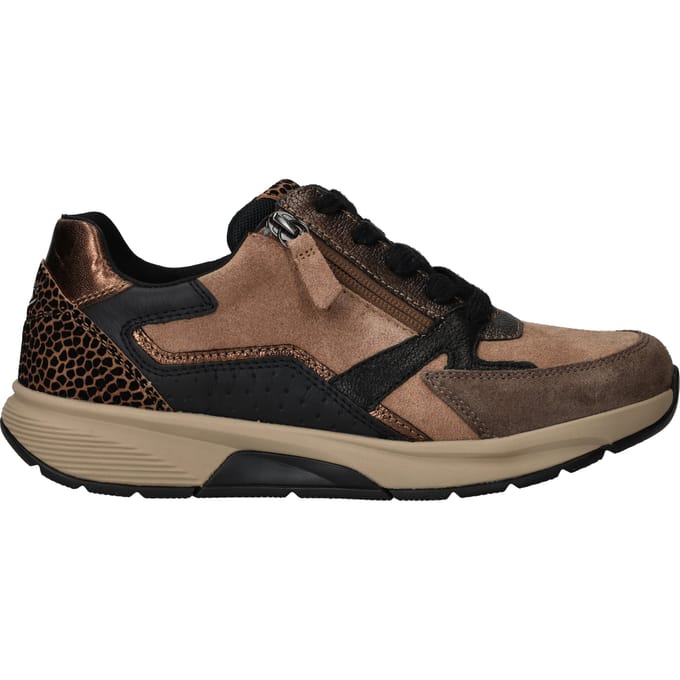 Gabor Gabor Rollingsoft Sneakers bruin Suede