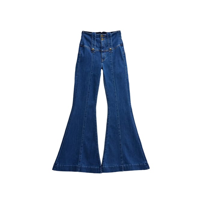 Vrouwelijke Flared Jeans Salsa Jeans Diva Push