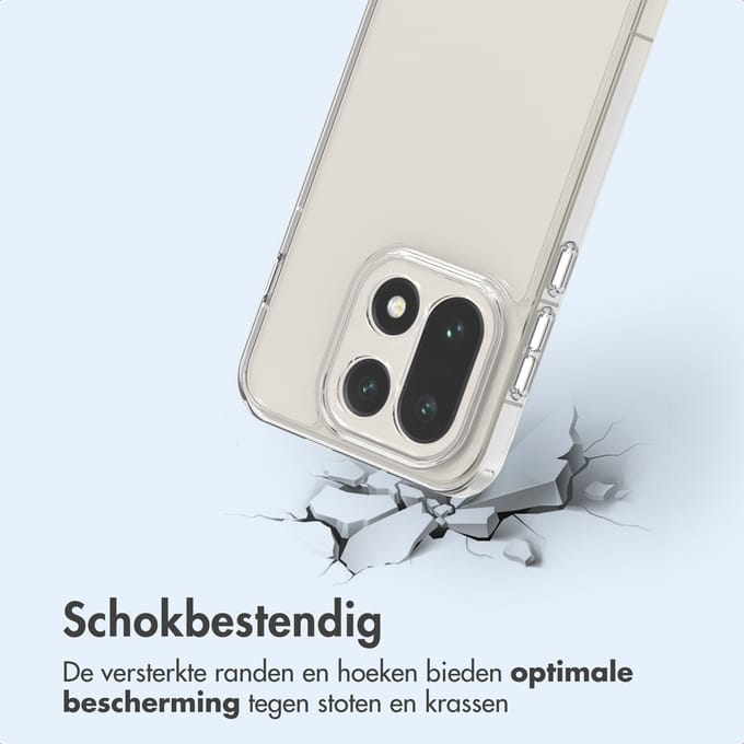 imoshion Doorzichtig Hoesje - Geschikt voor OnePlus 15 - Stevige Transparante Backcover met Verstevigde Hoeken en Krasbestendige Achterkant