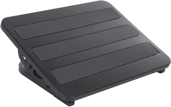 Famanu - Voetensteun, traploos instelbare hellingshoek, 380 x 300 mm