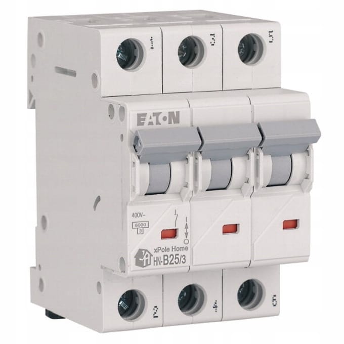 Eaton HN-B25 Serie - Driefasige Stroomonderbreker - 25A - 3 Polen