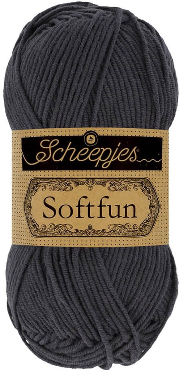 Scheepjes Softfun 50g - 2601 Graphite