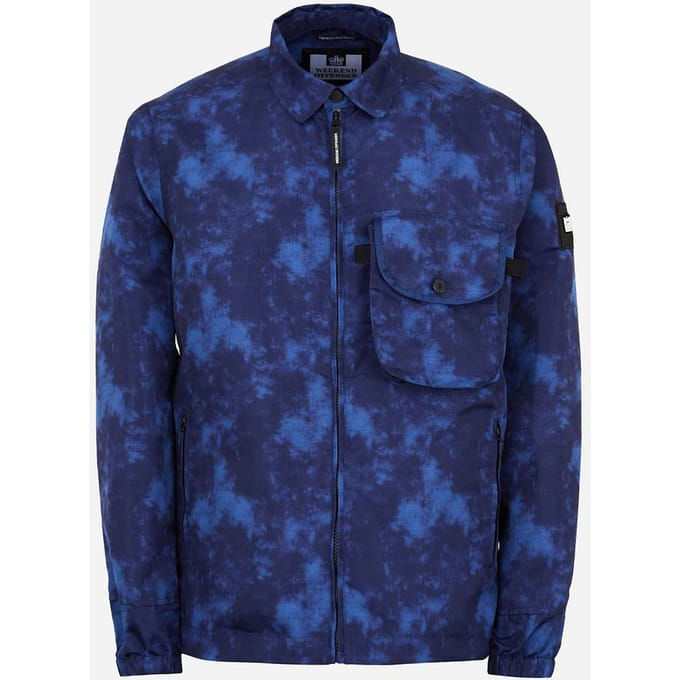 Weekend Offender Heren Navy Roestige Jas