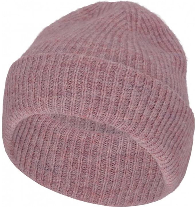 Winter Muts Gebreide Muts Melange Paars