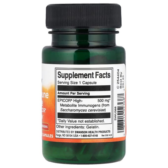 Snelle immuunfunctie versterkende werking, 30 capsules (500 mg per capsule)