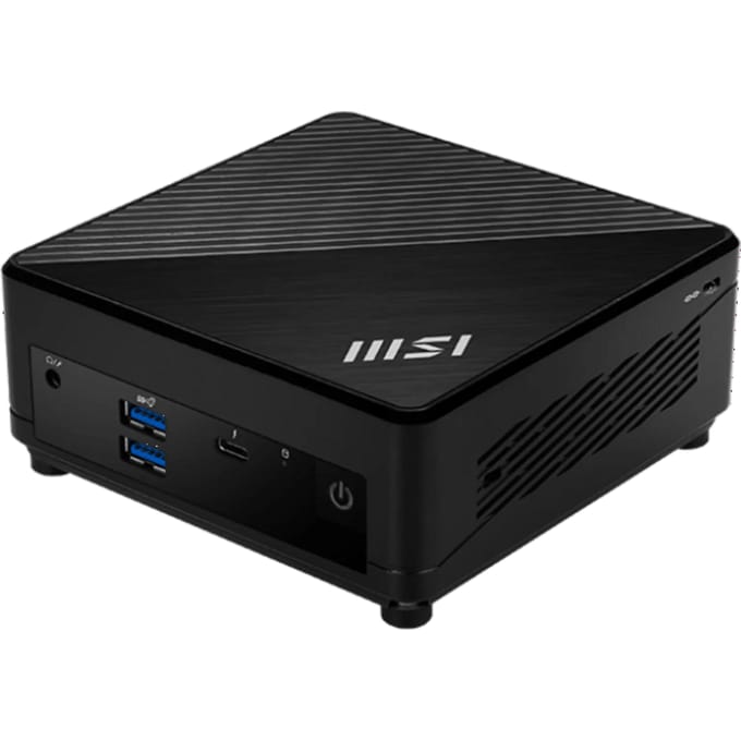 MSI Cubi 5 12M-002EU Intel Core i5 i5-1235U 8 GB DDR4-SDRAM 512 GB SSD Windows 11 Pro mini pc zwart