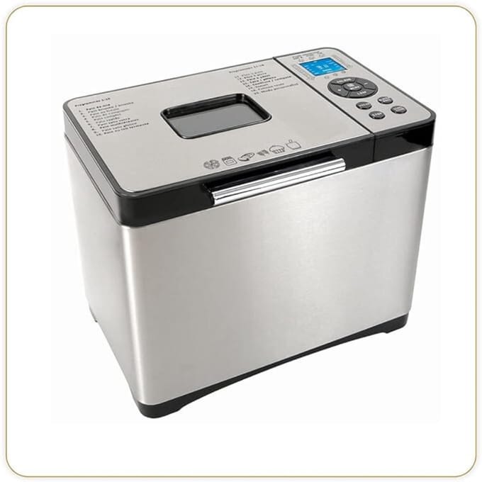 VIN® Broodbakmachine – Broodmachine Met 19 Programma’s – Broodbakmachines Met 3 bruiningsniveau’s - Broodbak Machine