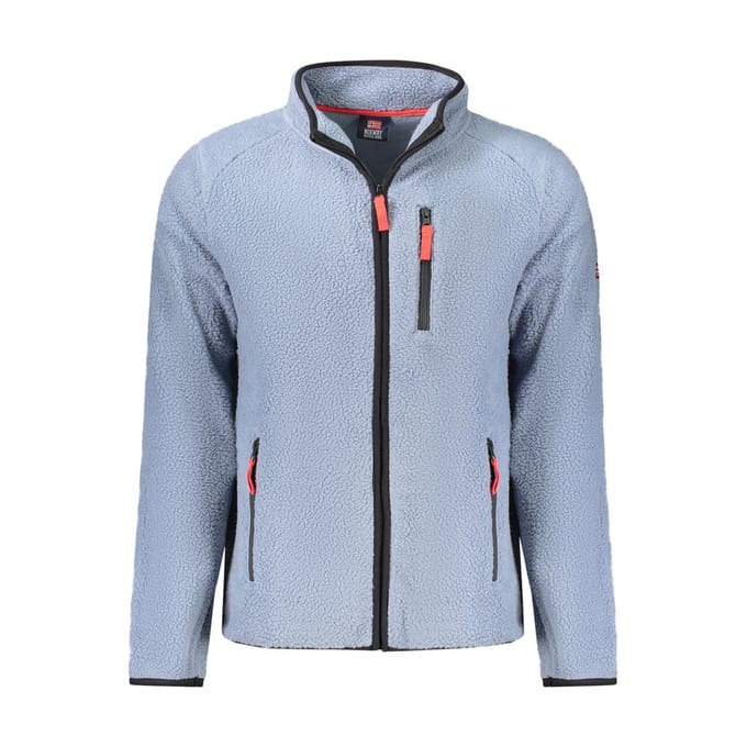 Noorwegen 1963 Blauwe Polyester Heren Sweatshirt