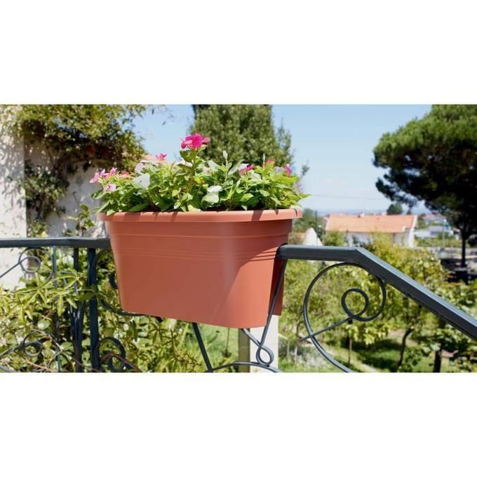 Plantenbak Artevasi 30 x 60 x 27 cm Antraciet