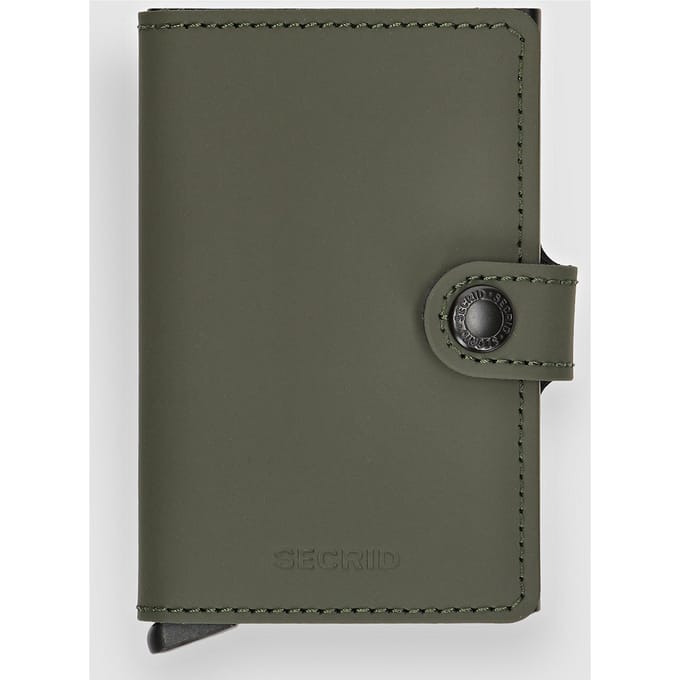 Secrid Miniwallet pasjeshouder matte green black