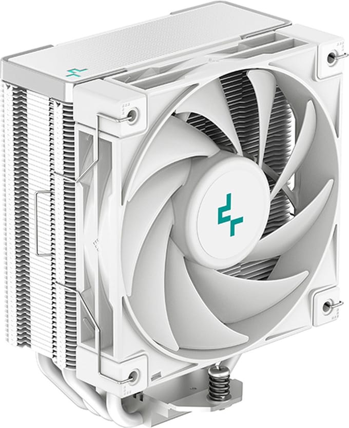 DEEPCOOL - AK400 - R-AK400-WHNNMN-G-1 - CPU Koeler - Wit - 120 mm Ventilator - 4 Heatpipes -TDP 220W