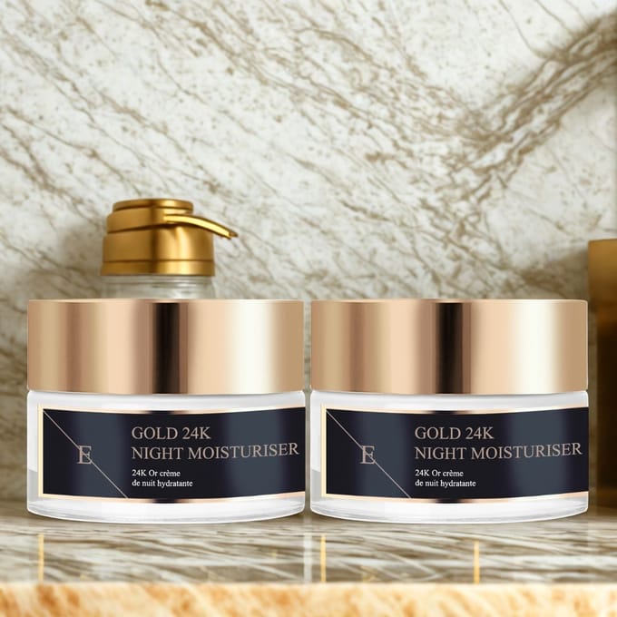 ErthSkin London Anti-Rimpel Nachtcrème 24K Goud set