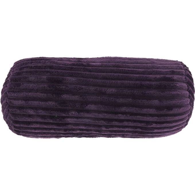 Unique Living - Sierkussen Dez Ø20x45cmcm - Dark Purple
