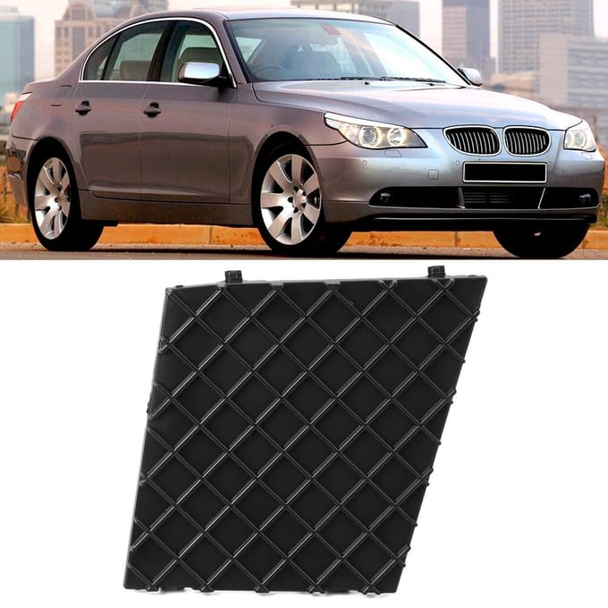Linksonder Grille voorbumper 51117897184 Geschikt voor 5-serie E60 E61 M Pakket 20032010 black