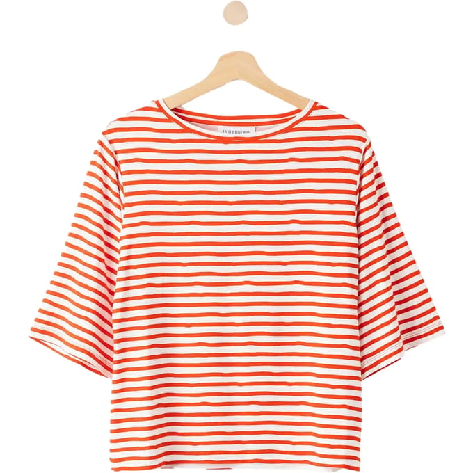 Vrouwen bootneck T-shirt Holebrook Ellen