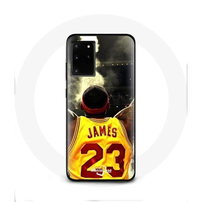 Hoesje - Samsung - Galaxy S11 Plus - Hard - Wit - Basketbalspeler