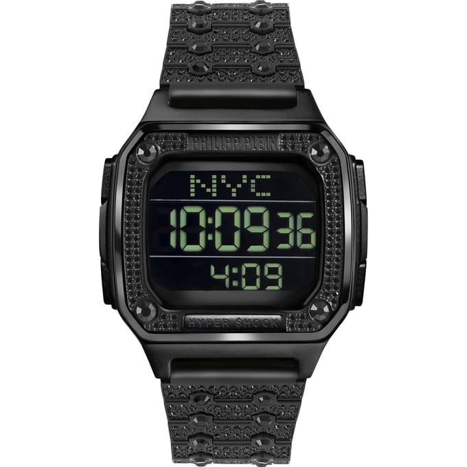 Philipp Plein Hyper $hock Dames Horloge Zwart PWHAA1421