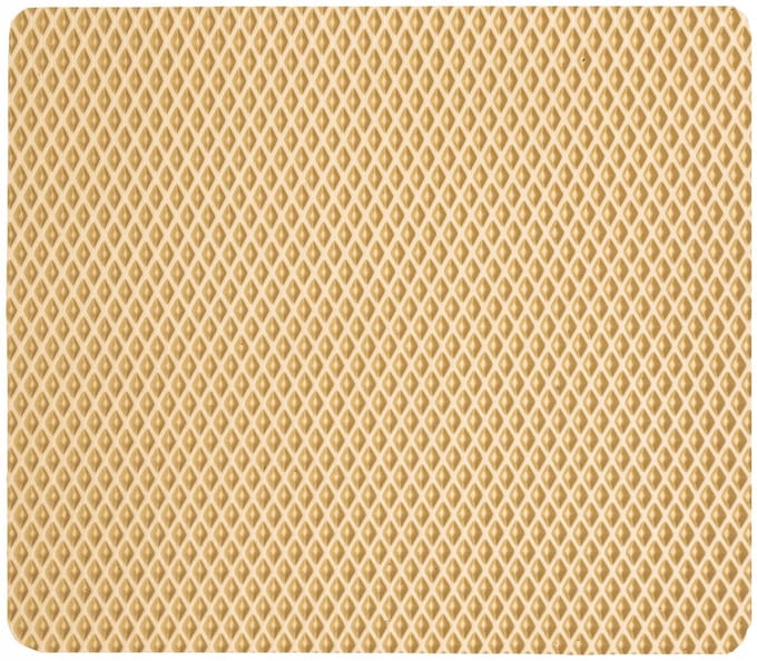 Beige Kattenbakmat 44x30 cm - EVA Antislip & Waterdicht