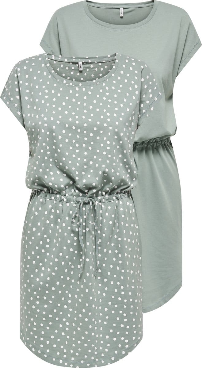 ONLY - ONLMAY LIFE S/S DRESS 2 PACK NEW JRS - Meisjes - Mini jurken