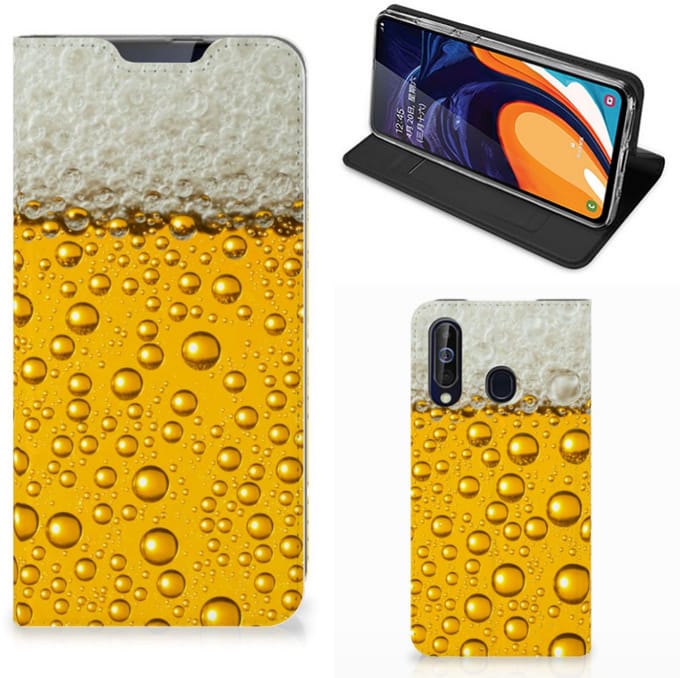 Samsung Galaxy A60 Flip Style Cover Bier