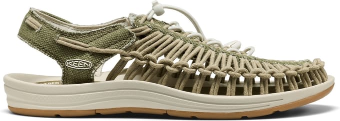 Keen - Uneek Canvas Heren Sandalen Martini Olive/Birch - Maat 43