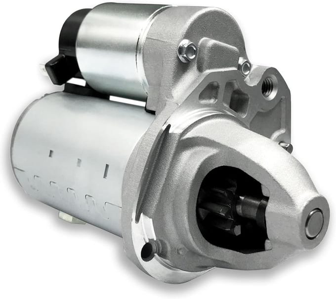 Startmotor - Nieuwe Starter - Motor Starten - Premium Kwaliteit Componenten - 12 Volt - Metaal