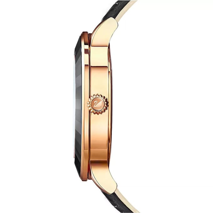Swarovski 5414410 Octea Lux Roségoud Dameshorloge 39 black