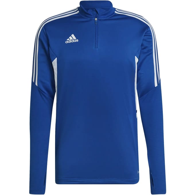 adidas Performance Condivo 22 Trainingsshirt - Heren - Blauw- S