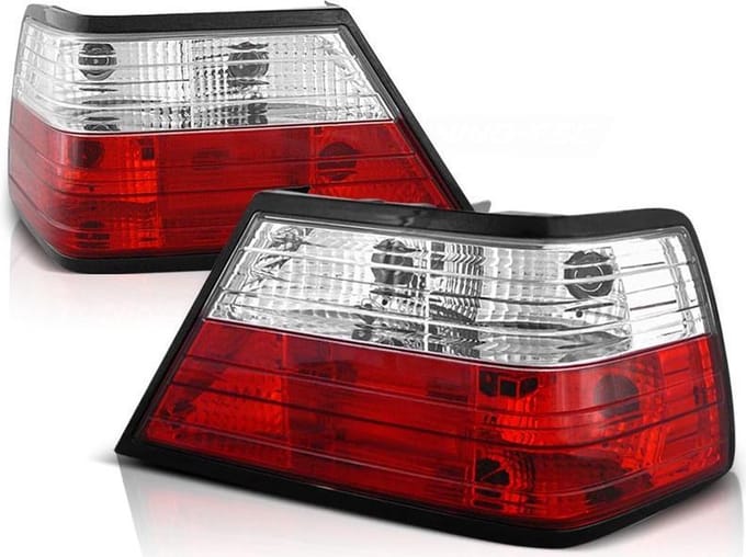 Achterlichten MERCEDES W124 E-Klasse 01 85-06 95 ROOD HELDER