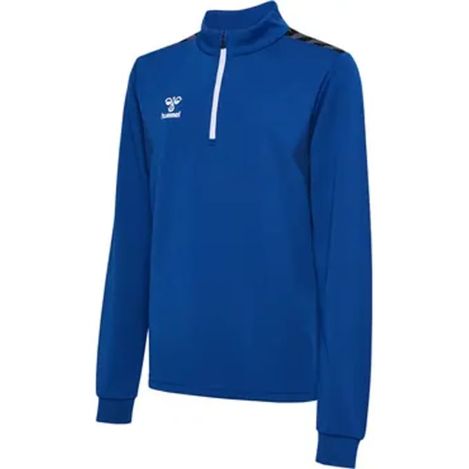 Kinder trainingsjack met 1/2 rits Hummel Authentic