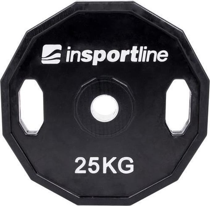 Olympische Halterschijf Insportline - 50 mm - Ruberton 25 kg