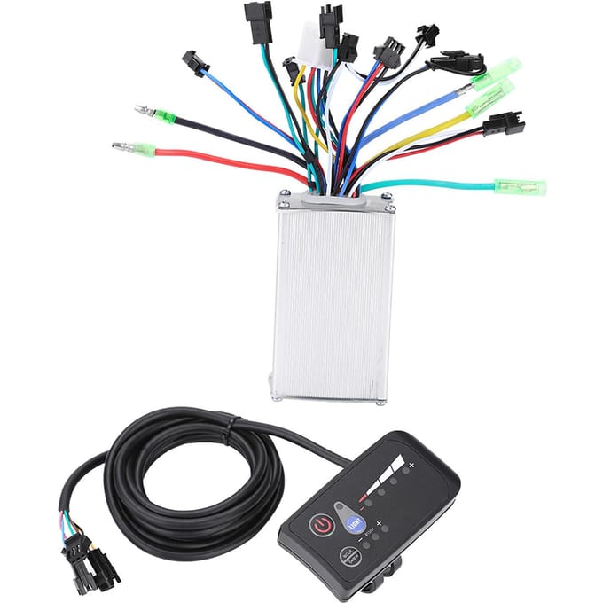 250W 350W Waterdicht LED Displaypaneel Elektrische Fiets Scooter Borstelloze Controller Kit(36V) wit