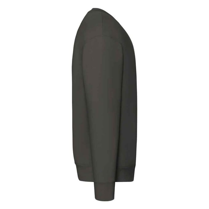 Fruit of the Loom Heren Premium Drop Shoulder Sweatshirt (Houtskool)