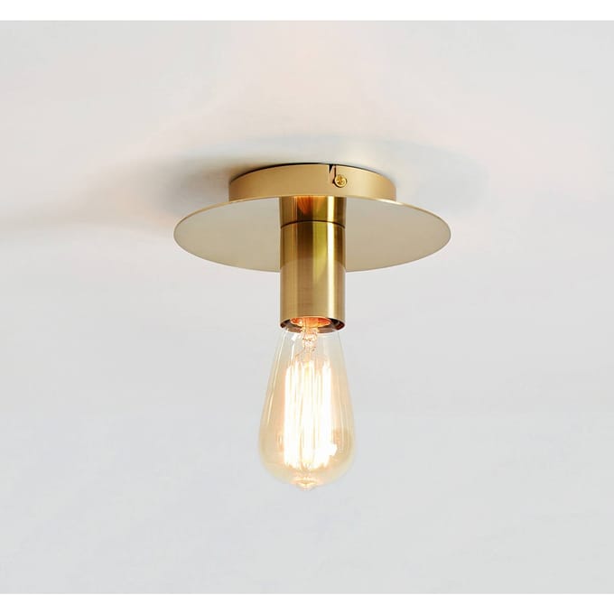 Markslöjd Plafondlamp Piatto fittinglamp E27 messing