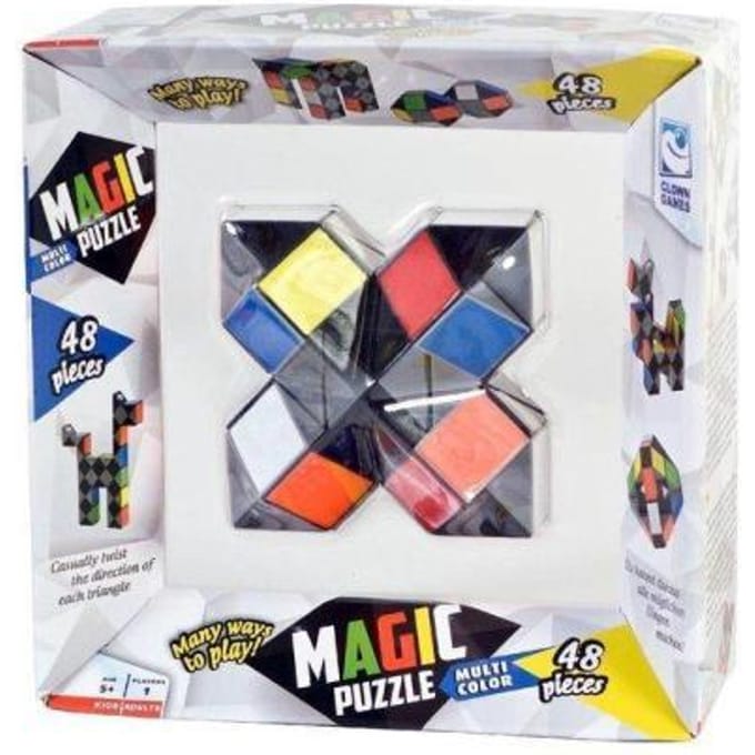 Clown Magic Puzzle 48-delig multicolor Bordspellen Educatieve spellen