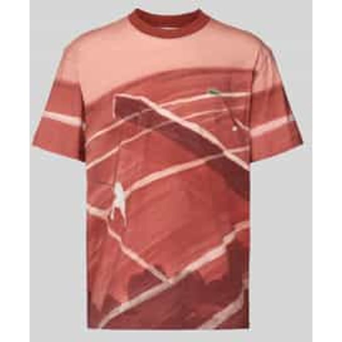 T-shirt met logobadge