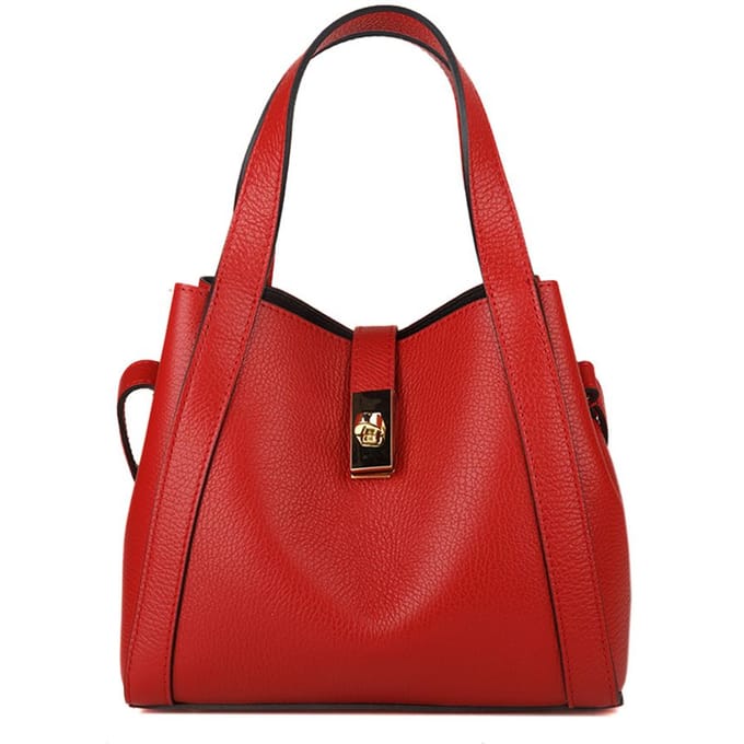 Giulia Monti Tote Bag Klassiek Rood