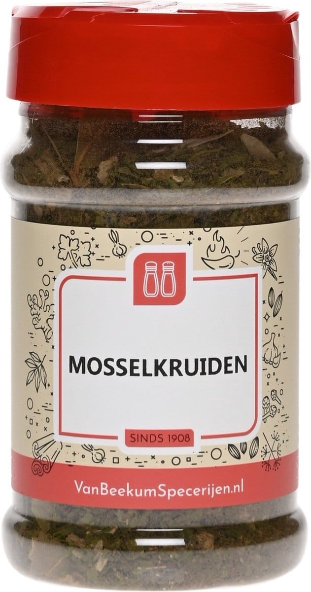 Van Beekum Specerijen - Mosselkruiden - Strooibus 50 Gram