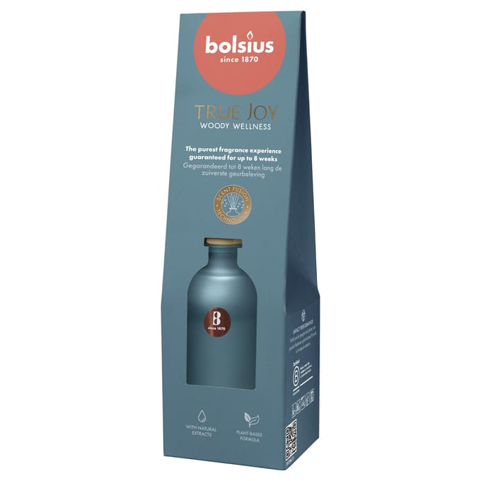 Bolsius - Geurverspreider - 80 ml - True Joy Woody Wellness