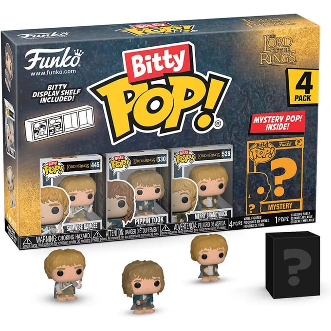 Figurine bitty pop de heer van de ringen samwise Funko Blister 4 (x4)