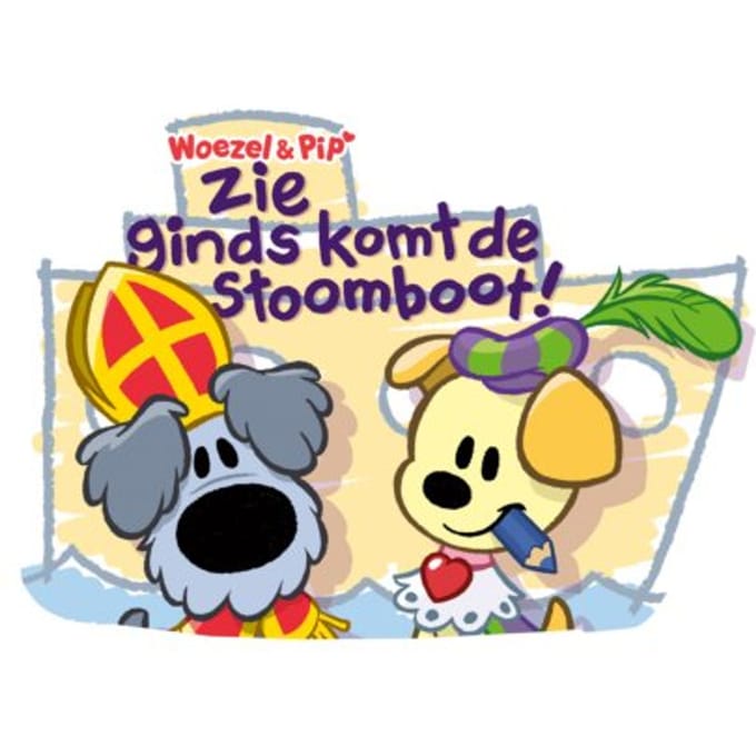 Zie Ginds Komt De Stoomboot - Woezel & Pip - Van Hoorne Studios