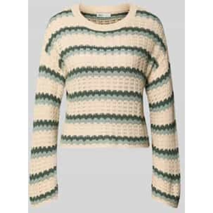 Regular fit gebreide pullover van katoenmix model 'ASA'