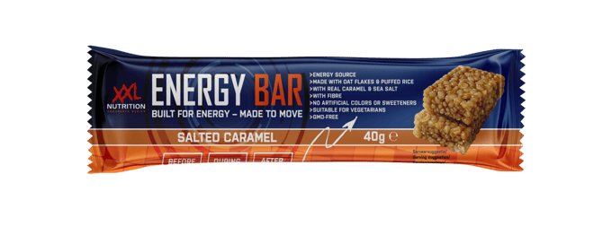 XXL Nutrition Energy Bar Karamel 1 reep (40 gram)