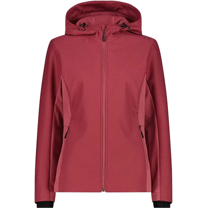 Dames softshell hoodie CMP Honeycomb