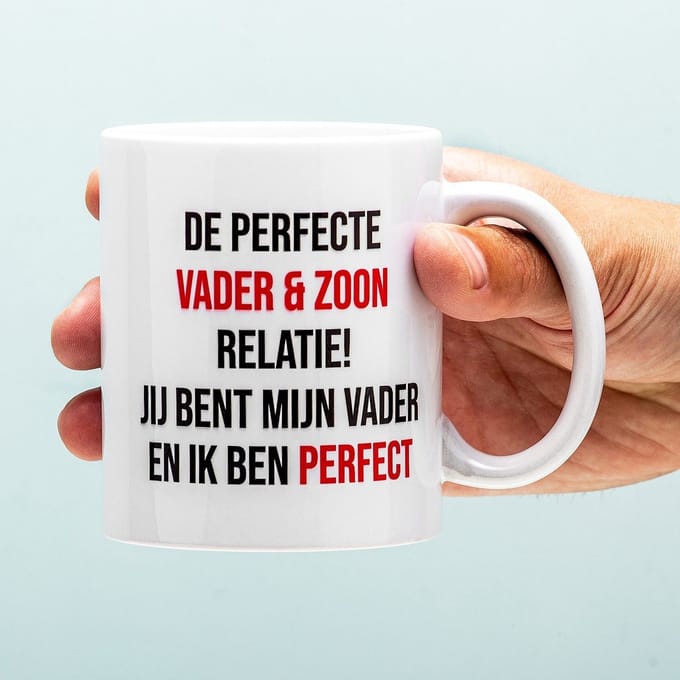 Ditverzinjeniet.nl Mok Perfecte Vader En Zoon Relatie