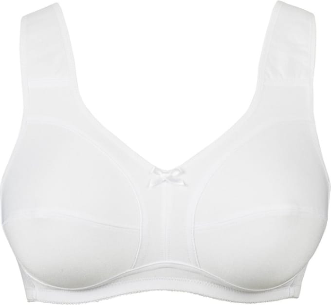 Naturana - Soft bh met gewatteerde bandjes - 86136 - Wit - 110C