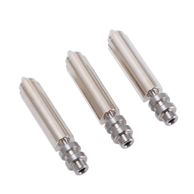 3 pièces Buse de remplacement 0,4 mm pour imprimante 3D Kobra X Échange rapide Buse Hotend Bimétallique white