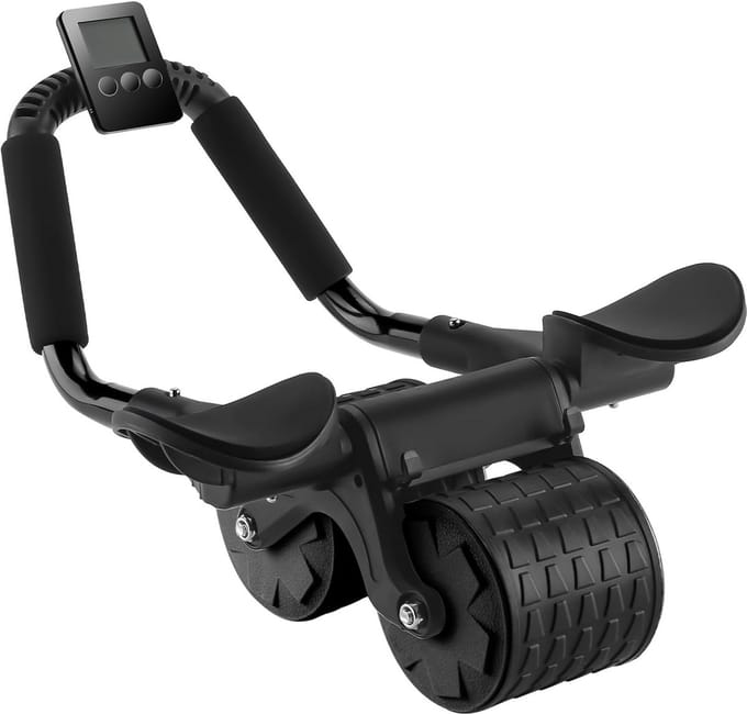 Automatische Rebound Buikspierroller met Elleboogondersteuning voor Core Training